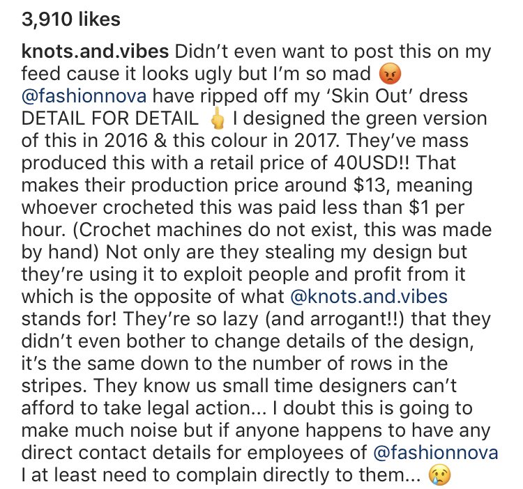 TeaSpillYT's tweet image. When you buy from fashion nova this is the kinda company you’re supporting ‼️