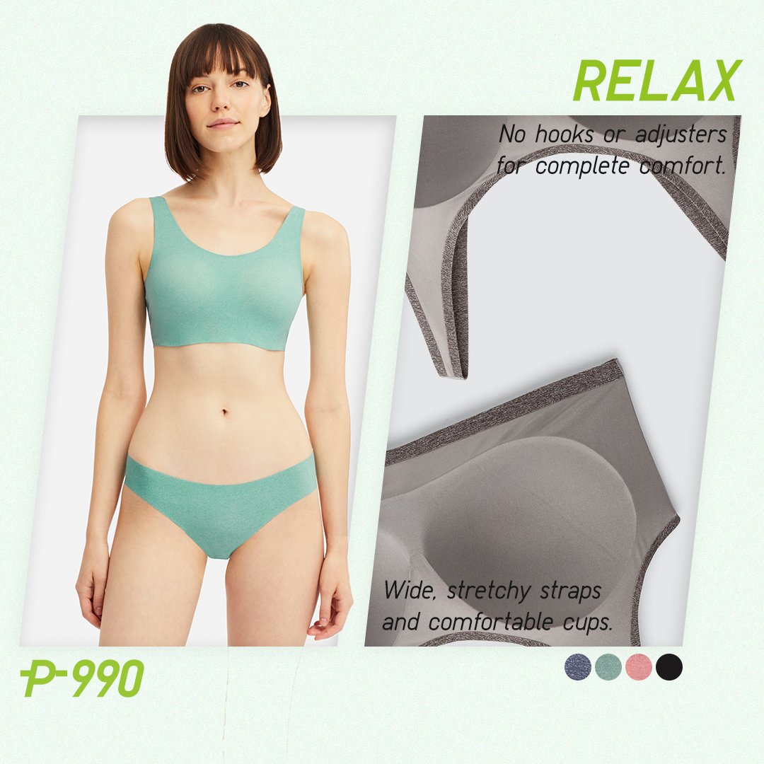 UNIQLO's Wireless Bra Multiway fits - Uniqlo Philippines