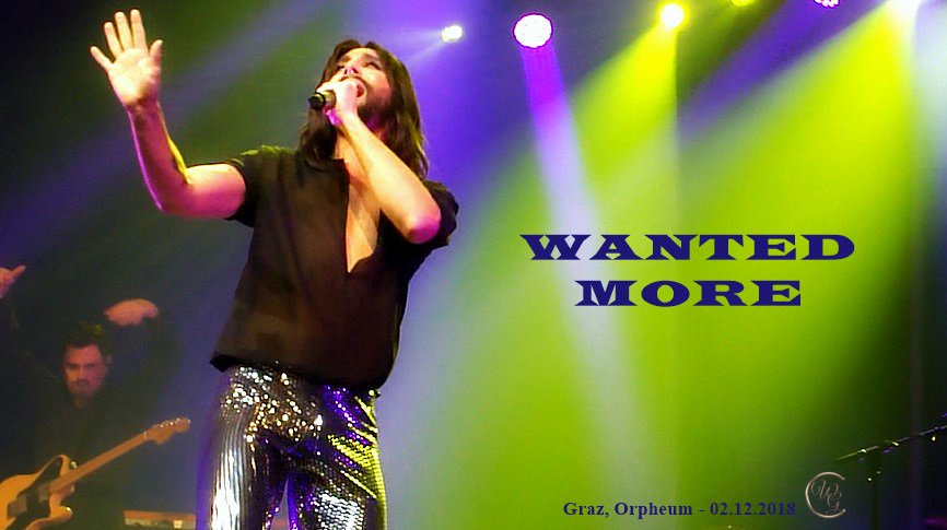 ConchitasWG's tweet photo. 👍🎀🧡@ConchitaWurst with #wantedmore at the tourstart #ConchitaSWSG #concert in #Graz #Orpheum 02.12.2018 👍🎀🧡 what an evening #fantastic 👍🎀🧡 https://t.co/l99v9fy5zq #conchita #conchitawurst #theunstoppables #ConchitaLIVE #ConchitaFVWL👍🎀🧡https://t.co/hLk0XJHbm9 #fvwl https://t.co/z8dX4P5NMX