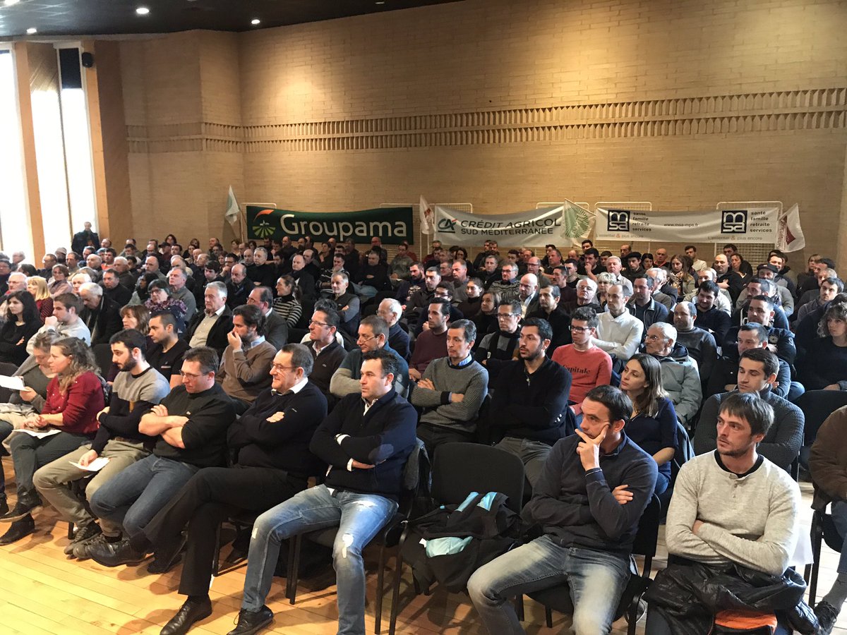 Christiane Lambert (@chlambert_fict) on Twitter photo Salle comble en Ariège❗️❗️Avec @PhilippeLacube charismatique tête de liste, une équipe <a href="/FDSEA09/">FDSEA Ariège</a> ➕@JeunesAgri09
Un remarquable bilan de François Toulis salué par 250 agriculteurs présents. La victoire est en nous❗️❗️
#lespiedssurterre #ECA2019 <a href="/nsartec/">Sarthou nicolas</a> Salle comble en Ariège❗️❗️Avec @PhilippeLacube charismatique tête de liste, une équipe <a href="/FDSEA09/">FDSEA Ariège</a> ➕@JeunesAgri09
Un remarquable bilan de François Toulis salué par 250 agriculteurs présents. La victoire est en nous❗️❗️
#lespiedssurterre #ECA2019 <a href="/nsartec/">Sarthou nicolas</a>
