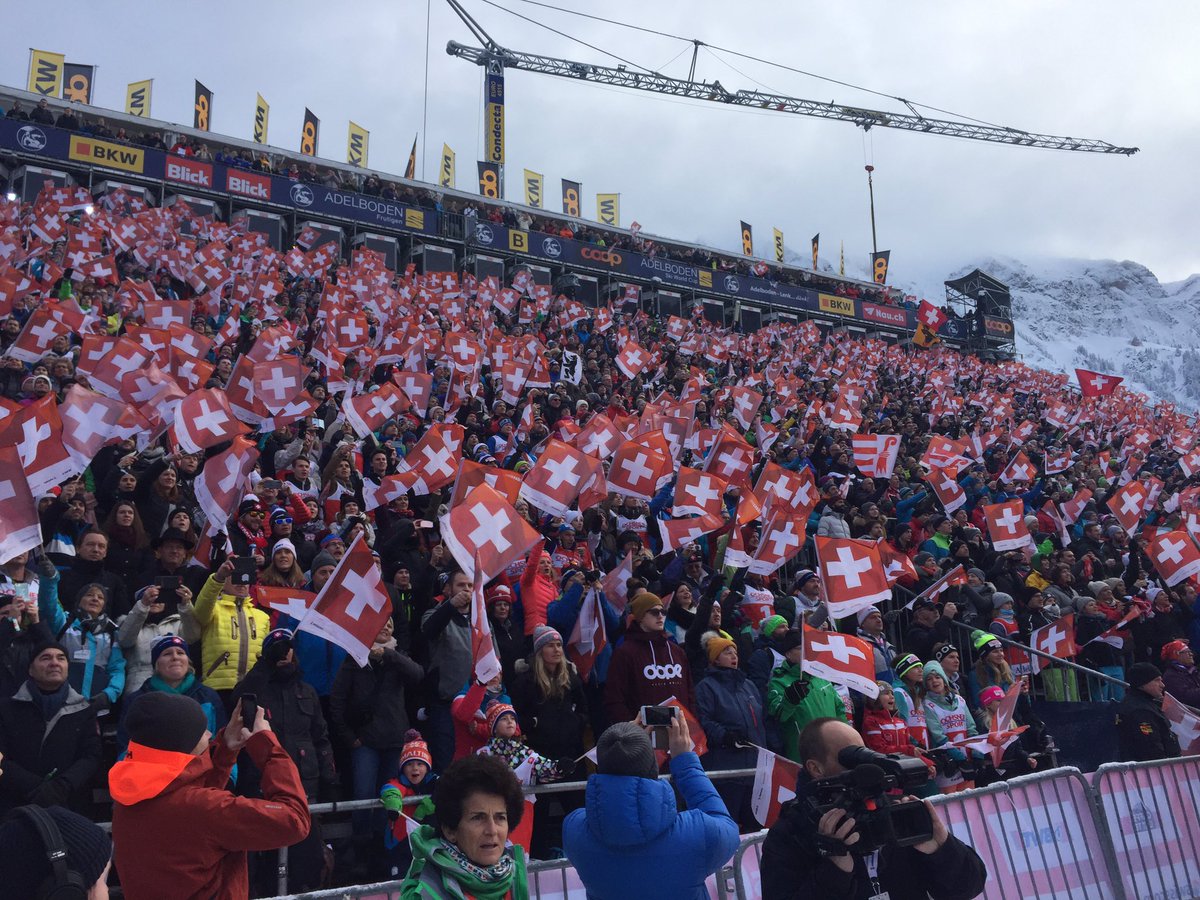 party is on! #hoppschwiz #WeltcupAdelboden