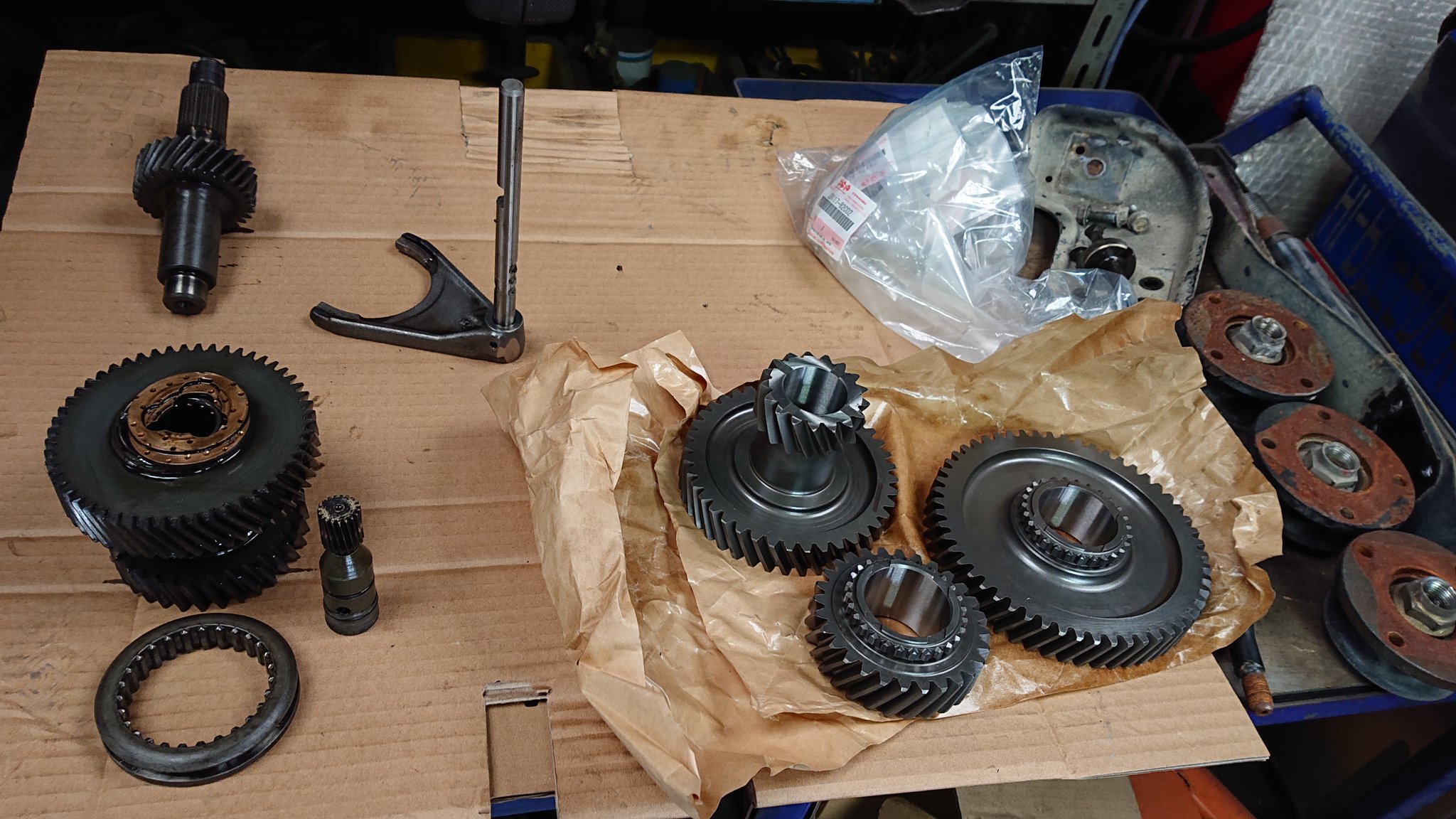 JB23 アドバンスギア 7.9ダウンギア ZEAL JA11トランスファー