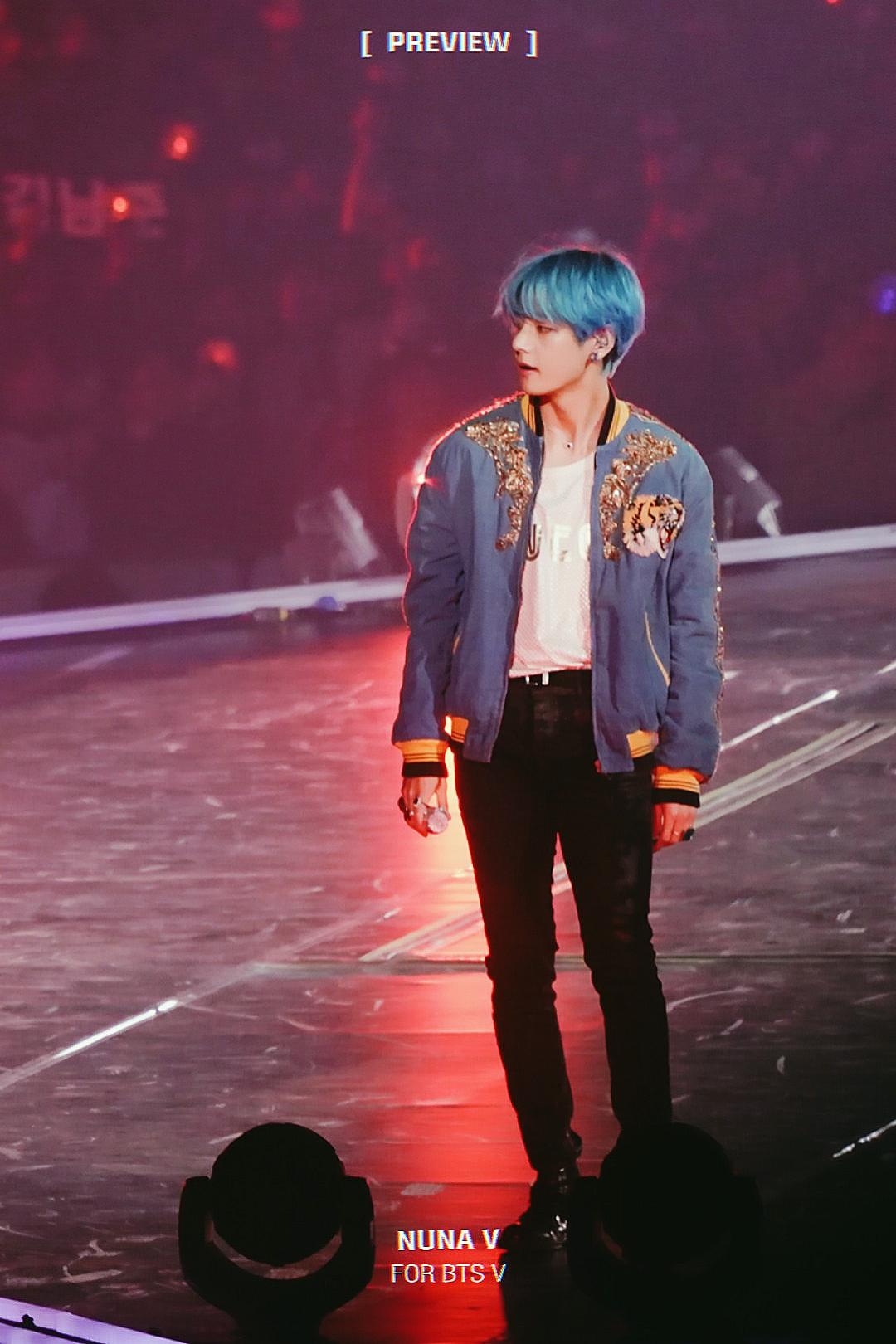 13+ Reasons Why Taehyung Blue Hair Was Drop Dead Match For Him