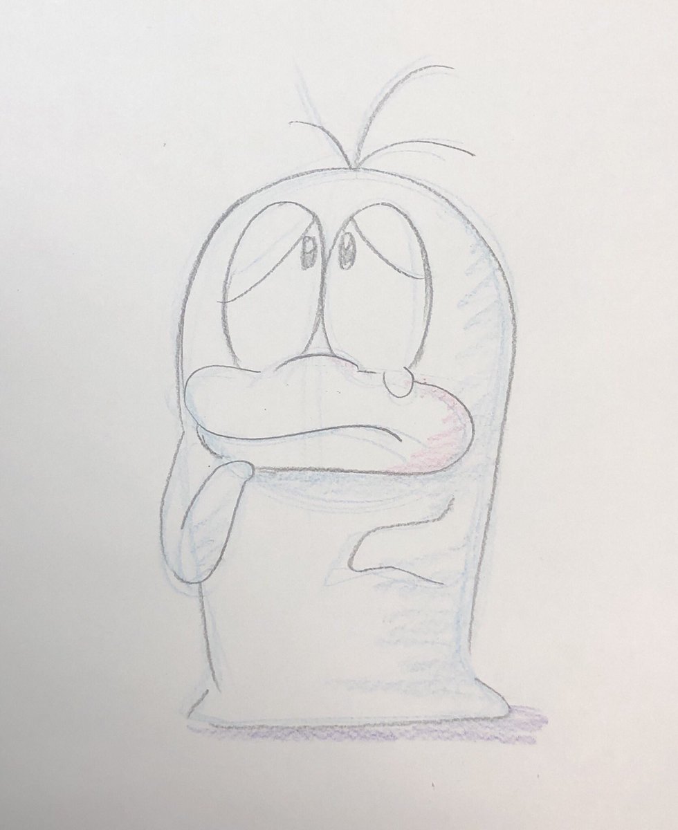 信実節子 A Twitter 初原画でした 天地総子 オバケのq太郎