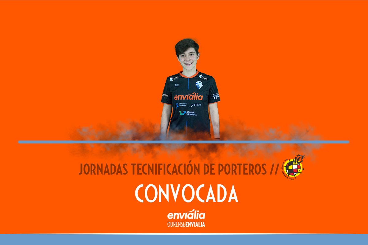 OUontimeFSF's tweet photo. NOTICIA // RFEF // UXÍA CONVOCADA PARA LAS I JORNADAS DE TECNIFICACIÓN DE PORTEROS DE LA RFEF // 20, 21 DE ENERO
No podemos estar más orgullos@s de ti. 
Aprovecha esta bonita y gran oportunidad.
¡Enhorabuena peque! Imos ó lío!
#ourensEnvialia
#enviBase
#imosOlio
#nuevosRetos https://t.co/PaUcL3a5Mx