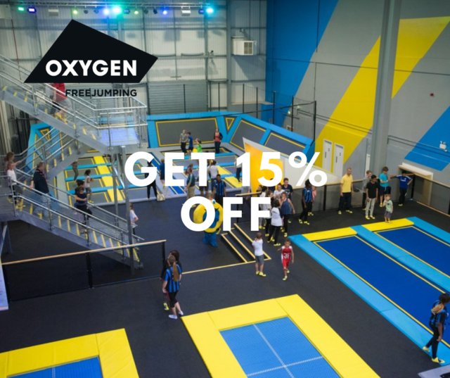 Save 15% at #OxygenFreejumping and access discounts from stacks of other sport and leisure brands with Sportspass. JOIN FOR FREE >> sportspass.co/sign-up-free <<