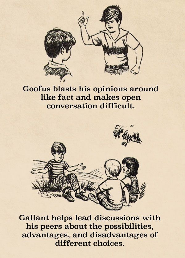 css's tweet photo. CSS Wisdom from Goofus and Gallant https://t.co/Yqe7c37NZJ https://t.co/wjoLL090I0