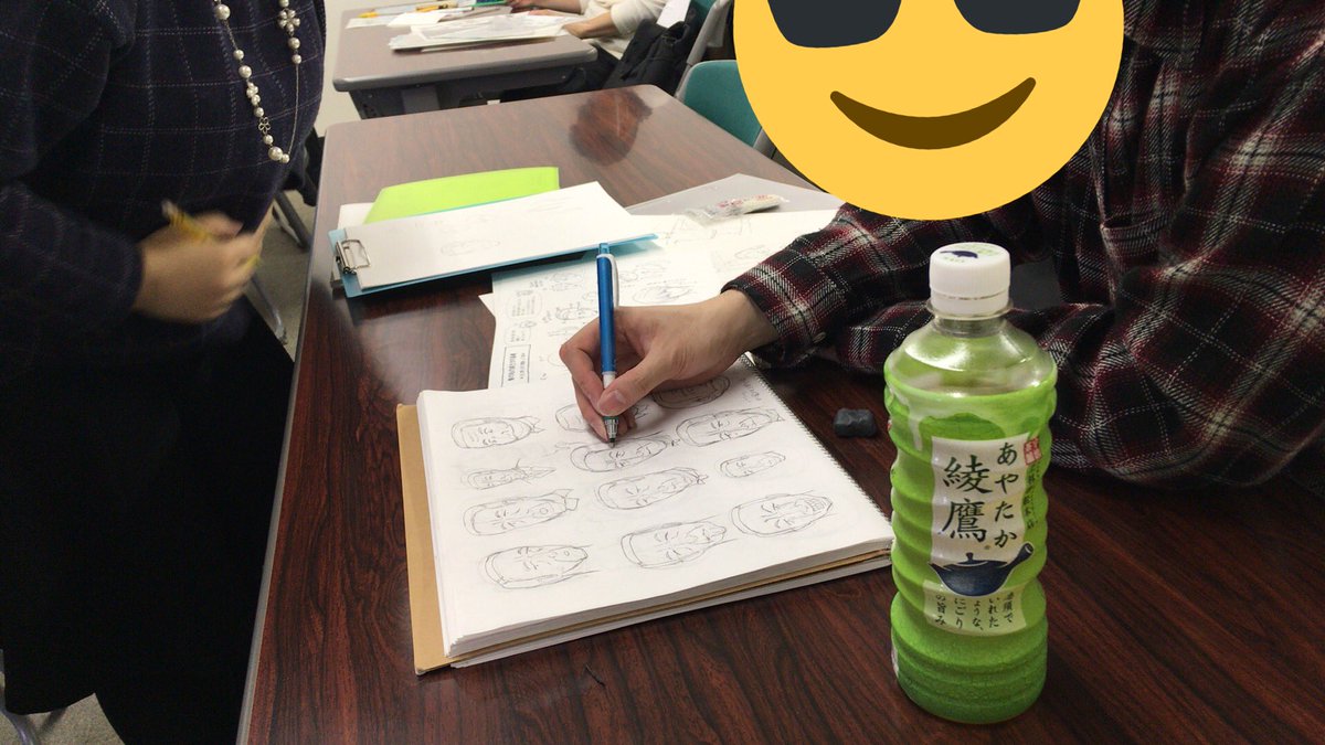 髪の毛の描き方