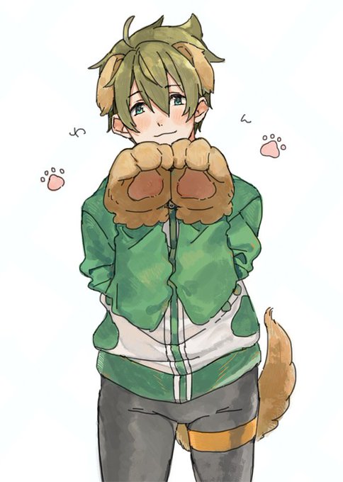 「dog ears male focus」 illustration images(Oldest)