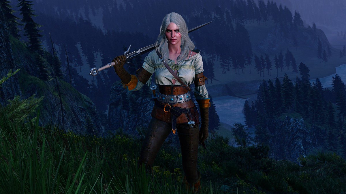 Nexus Mods On Twitter Ciri Alternate Hairstyle Adds A Long