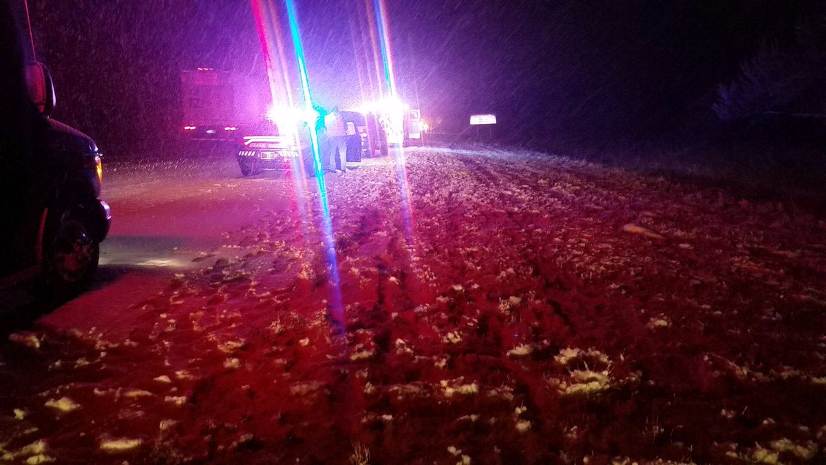 NSP_TroopA's tweet photo. Troopers are still on scene of a crash near the Waverly Scales westbound on I-80.   Please slow down and drive smart.  #NSP231 #NSP593 #NSP280 #NSP66 https://t.co/N3UV58IqVz