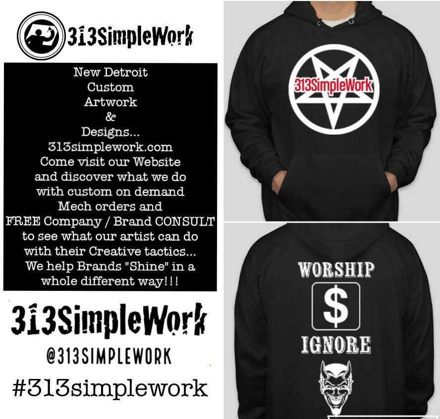 313simplework's tweet image. 313simplework.com
#313simplework
#Detroit #artist
