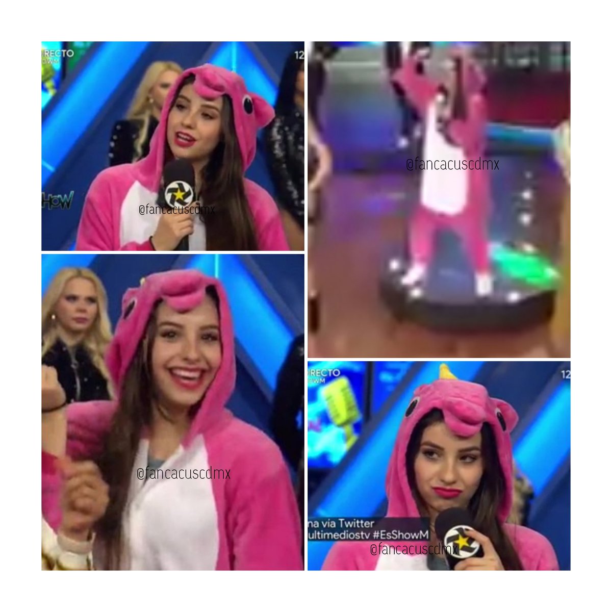 fancacuscdmx's tweet photo. La Bonita En Pijama #EsShowM

@AbyVargaas Cantaste super! 😘 https://t.co/3PpOGeezaP