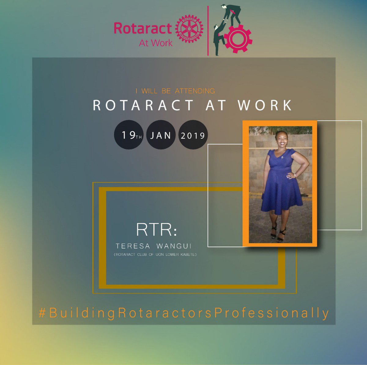 rotaract_lkc's tweet photo. 7 days left!
She will be there.
#BuildingRotaractorsProfessionally https://t.co/IaTgNlM4KT