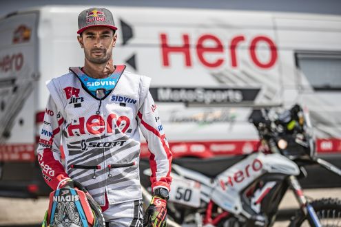 bawabiker's tweet photo. Update on @cs_santosh22 He is undergoing MRI at the moment to ascertain the cause of pain in his hip and lower back. More on the champ as it comes. #Dakar2019 @hero_motosports https://t.co/8eaMtUvbzB