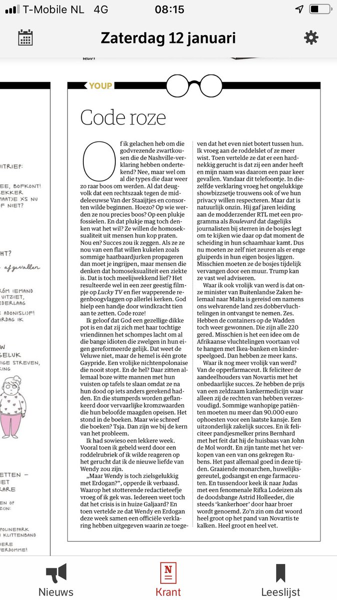 youpvanthek's tweet image. .@nrc Code rozezaterdag