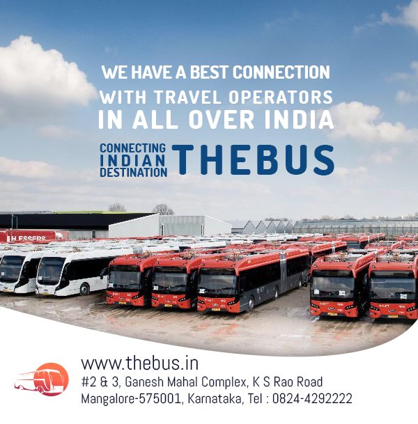 in_thebus's tweet photo. We Have A Best Connection With Travel Operators In All Over India -Thebus.in https://t.co/eYx9in8ffA