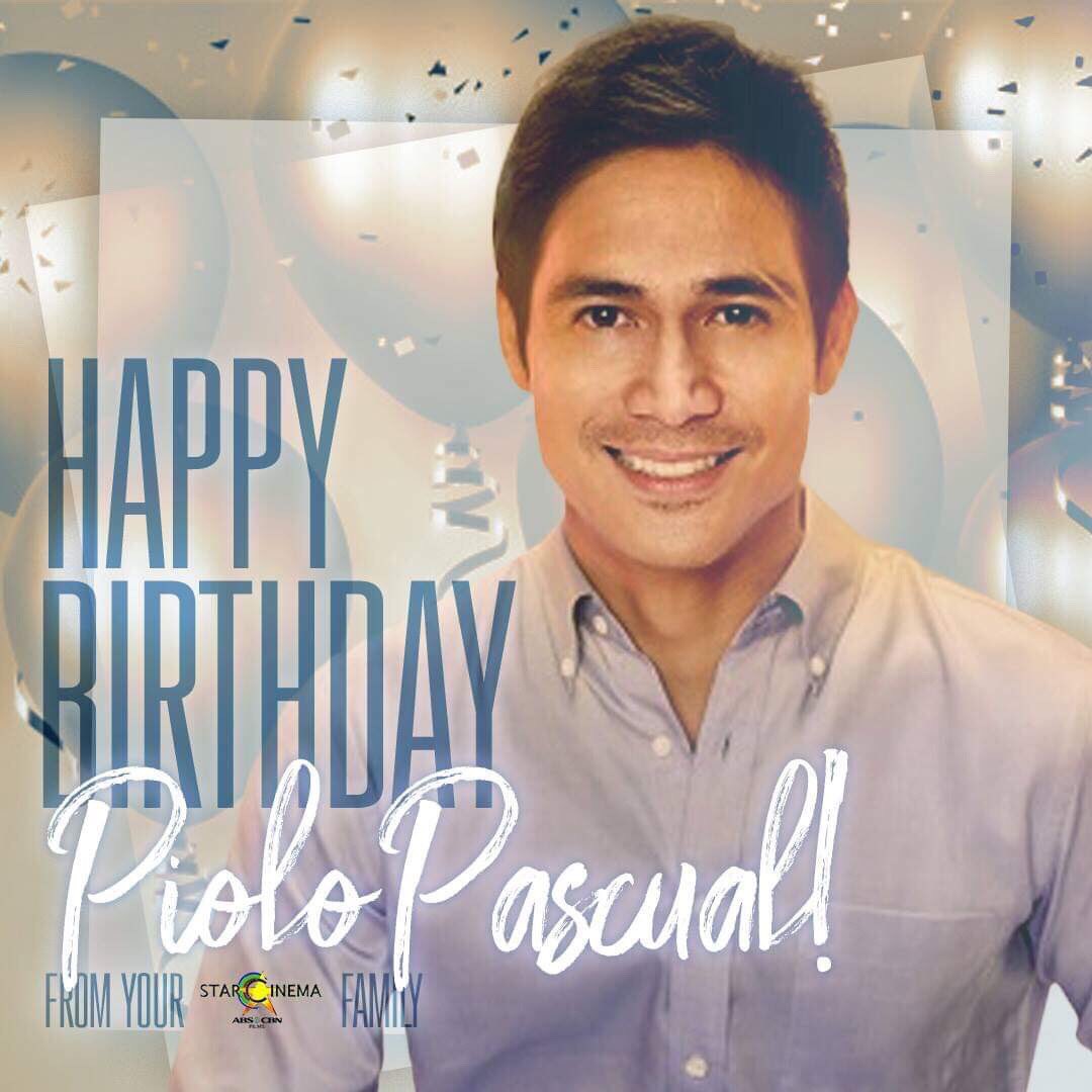 Happy birthday, Mr. Piolo Pascual! Your Star Cinema family loves you! 