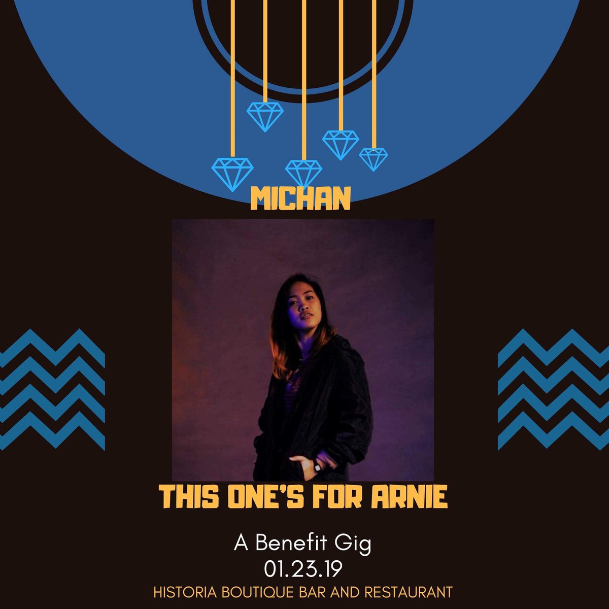 Alco_Guerrero's tweet photo. A night of good tunes to help &amp; heal. This One’s For Arnie - a benefit gig for Lovetie Arnie Espina who is battling Lukemia. Iñigo Pascual is performing + some guys we miss - Volts Vallejo &amp; Michan! January 23, 7 PM at Historia in QC! More updates soon!

#ThisOneIsForArnie https://t.co/6d4H0TpiIU