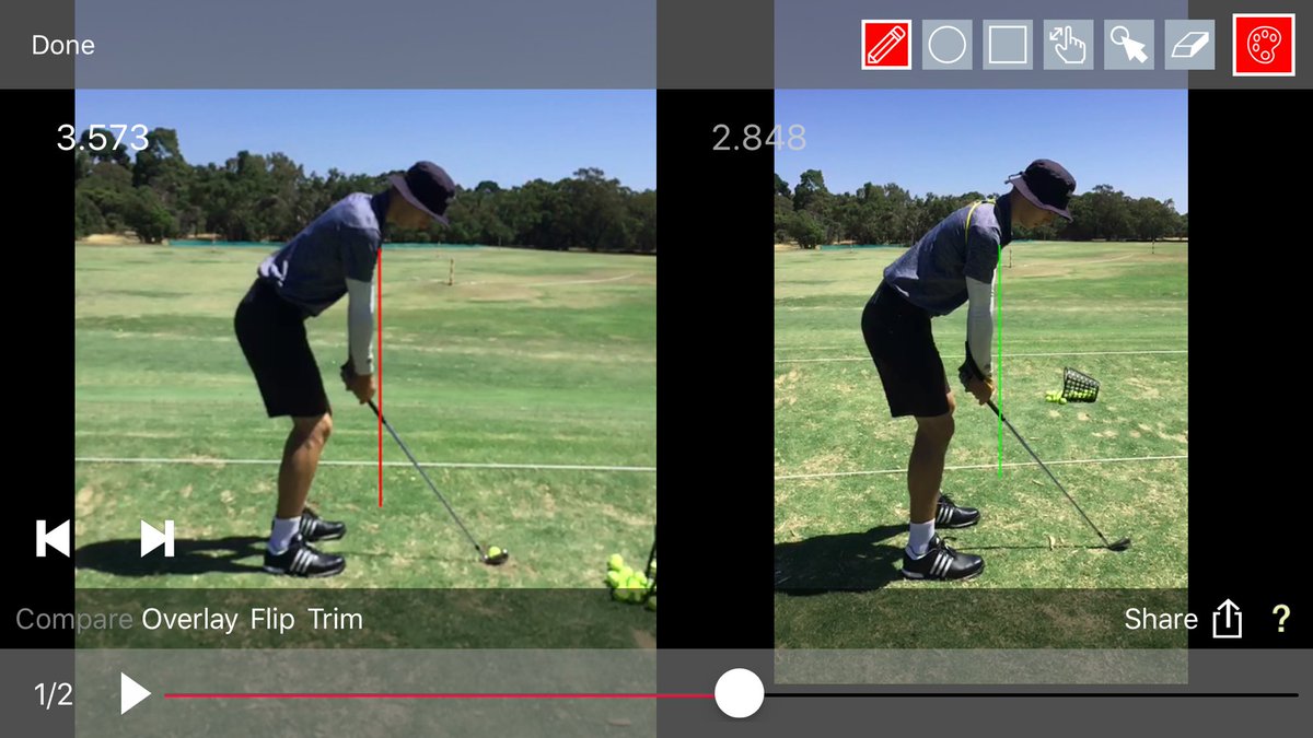 DuncanGolf's tweet image. GravityFit helping work the takeaway, wrapping the right forearm 2 different ways - first to understand the correct feel, second to have the student work hard to achieve the same movement pattern @GolfAust @GolfWestAust @MountLawleyGC @PGAofAustralia