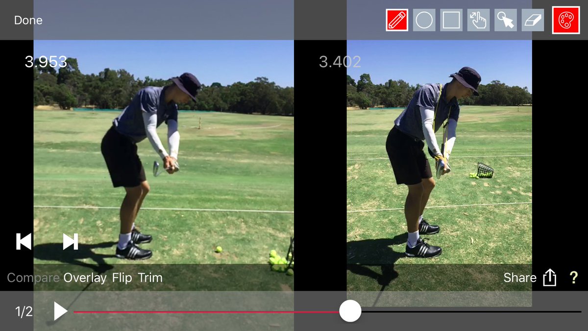 DuncanGolf's tweet image. GravityFit helping work the takeaway, wrapping the right forearm 2 different ways - first to understand the correct feel, second to have the student work hard to achieve the same movement pattern @GolfAust @GolfWestAust @MountLawleyGC @PGAofAustralia