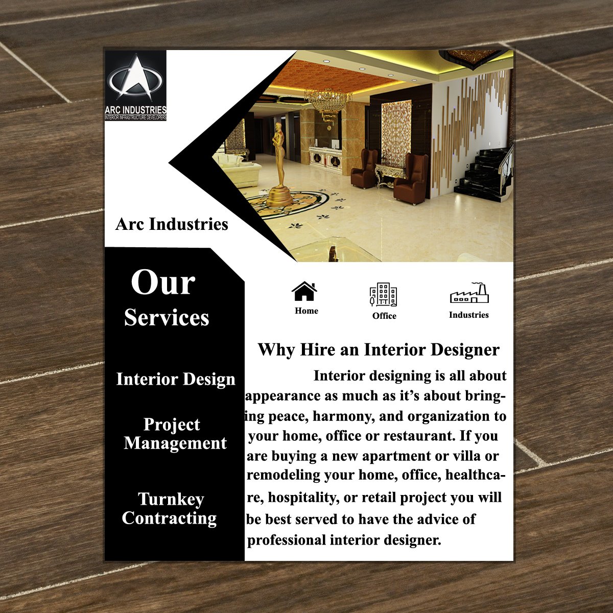 industries_arc's tweet photo. #InteriorDesign is concerned with the immediate physical environment of a human being, which can directly impact the wellbeing and safety of consumers, especially in a commercial environment. https://t.co/JewqZCuATs