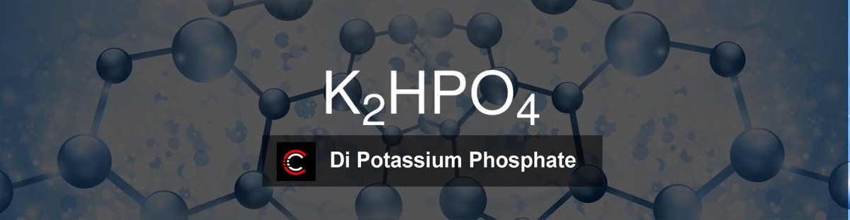 PvtChem's tweet photo. Di-Potassium Phosphate
Di-Potassium phosphate is formed when two equivalents of potassium react with phosphoric acid until the desired PH is obtained. Solution is then further dried to get fine quality white powder.
Read More About Our Product
https://t.co/vRj4gxXu45 https://t.co/BaEOJrTULB