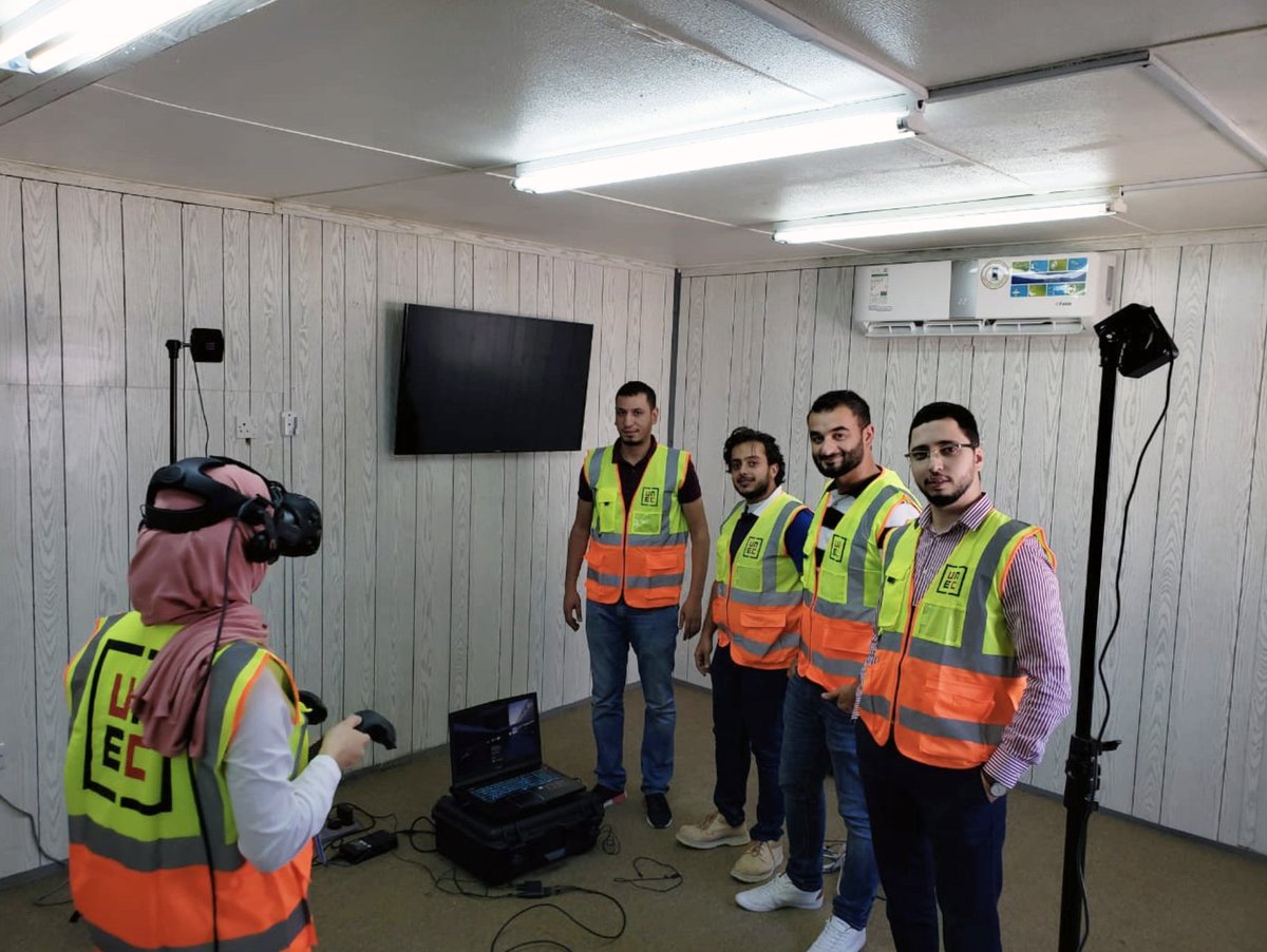 unec_co's tweet photo. As a step for Construction Tech implementation,#TeamUNEC successfully integrates the BIM-Virtual Realty into the construction process of #DeiraMall Project in #Dubai. BIM-VR implementation leads to better integrated design solutions by building models virtually.
#UNE https://t.co/aFwmp7dd7a