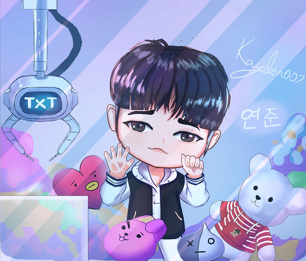 Finally finished my fanart of #YEONJUN <3 <3
Can't wait for the next member to be announced!

#TXT_twt  #TOMMOROW_X_TOGETHER #art #digitalart #chibi #triniarmy #BigHit #Dreaming
#bighitnewgroup #BigHitEntertainment #txt #BigHitEnt  #연준 #bts #cute