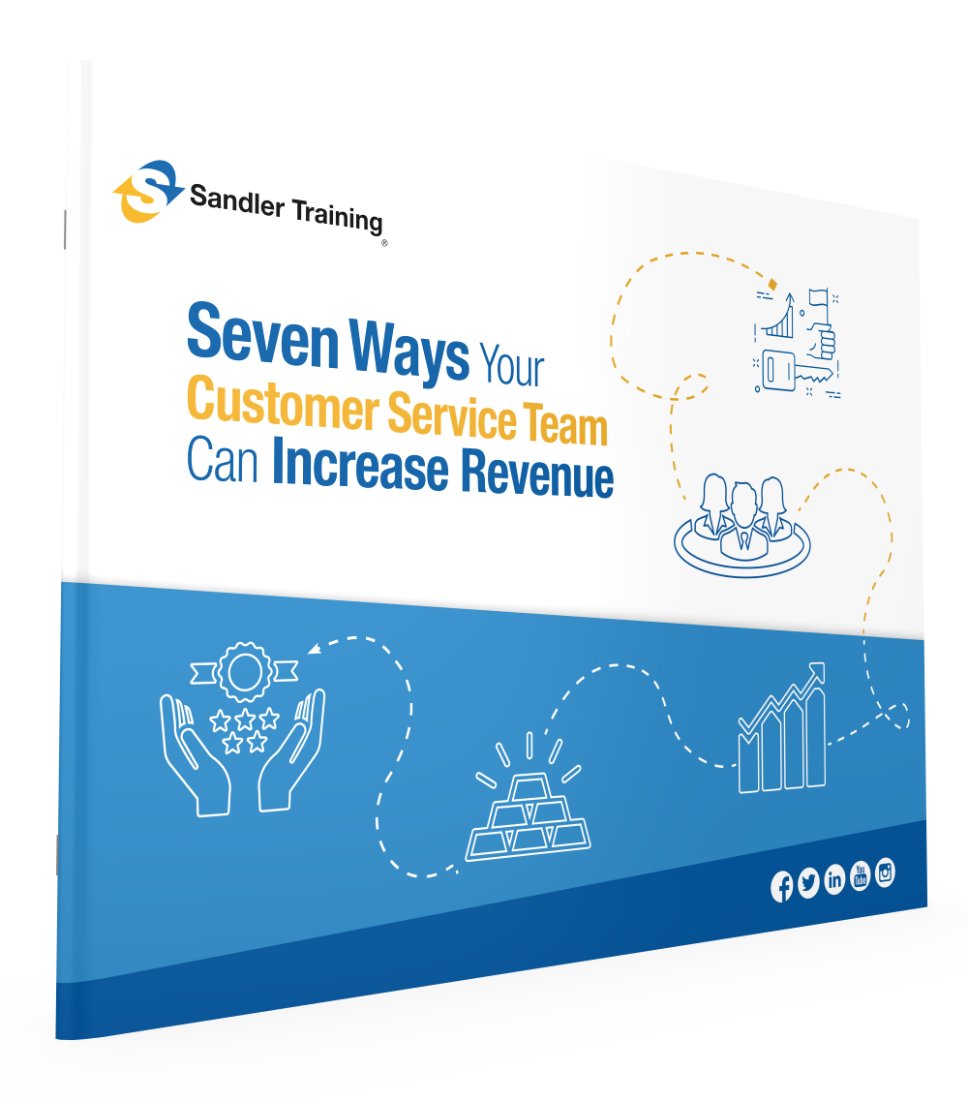 Sandler_Royj's tweet image. Your customer service team already has great relationships with your customers. But are they proactively working to increase your topline revenue?  bit.ly/2Uqh7wd

#Sandler #Sales #Taining #Staffordshire #Cheshire