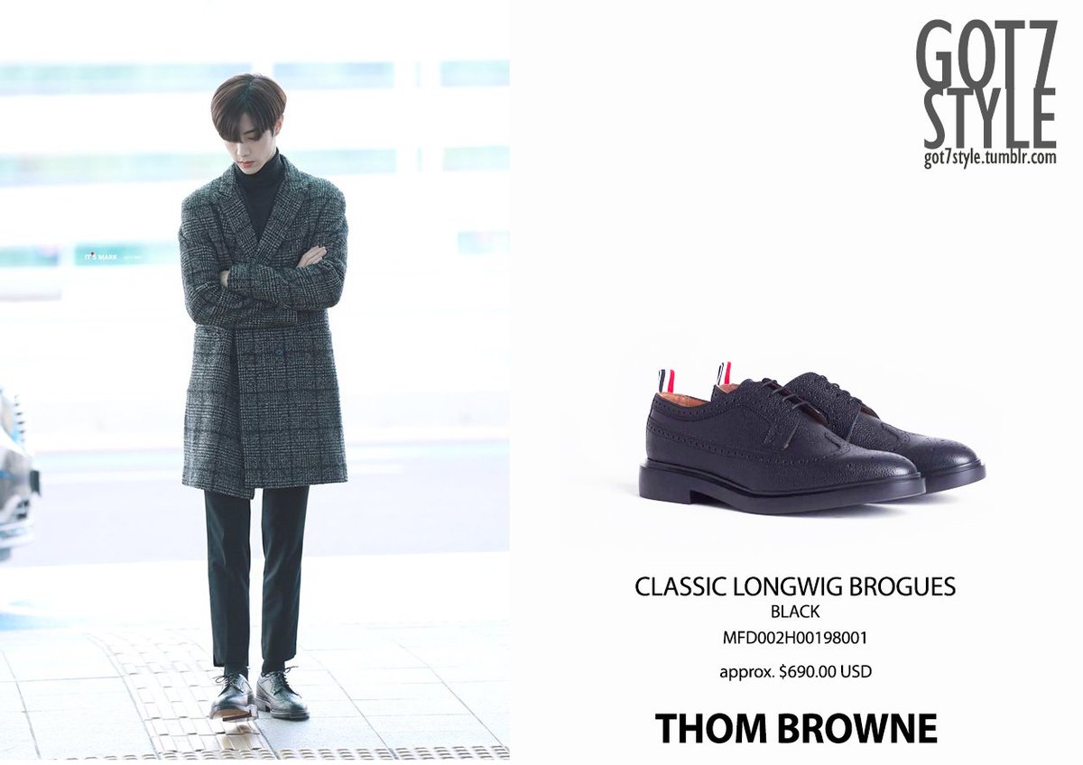 thom browne classic longwing brogue