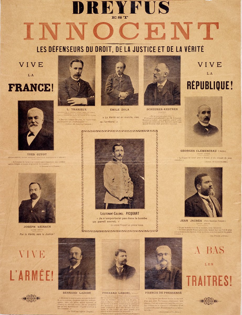 La Ligue des droits de l’Homme vient d’être fondée en 1898 à l’occasion de l’affaire Dreyfus, pour lutter contre les injusticesElle va s’emparer de cette affaire et pointer les incohences de l’instruction à charge du juge cornu et la totale partialité du président de la cour