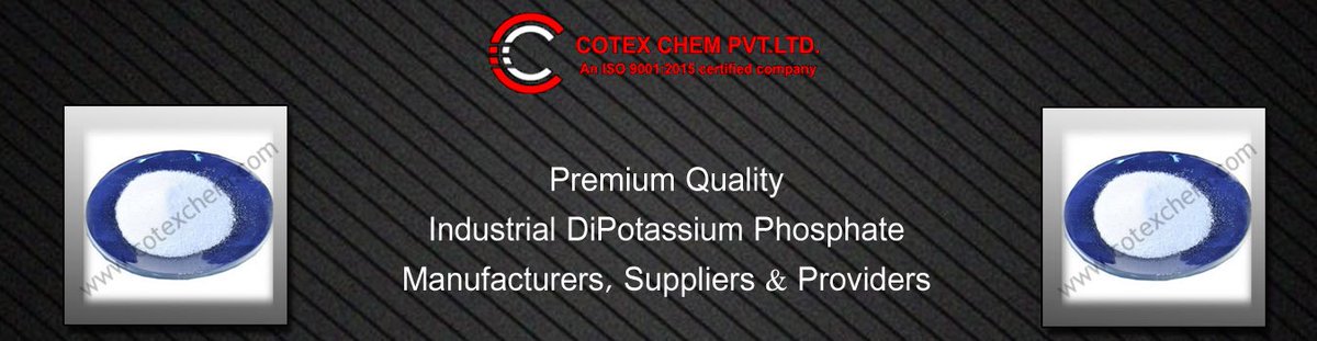 PvtChem's tweet photo. Industrial DiPotassium Phosphate
Industrial DiPotassium Phosphate is synthesized from high grade chemicals, thereby yielding a product of high purity and high chemical stability.
Read More About Our Product
https://t.co/BAlouKOfWM https://t.co/JZtGKWMCeY