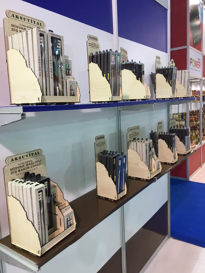 #Exponatura 2019 standımız. #toothwak #ifm #fuar #organik #doğal