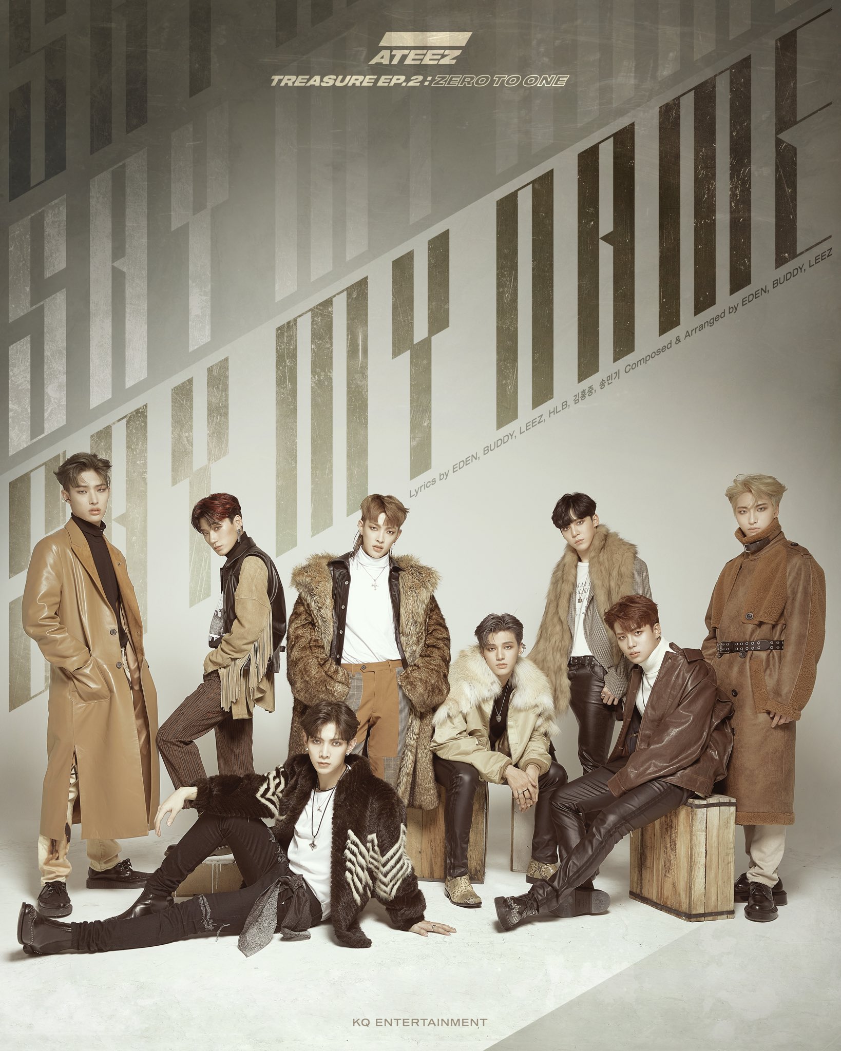 【サイン入り】ATEEZ Treasure EP.2: Zero To One WOOYOUNG ATEEZ TREASURE EP 2 : Zero To One Official Album