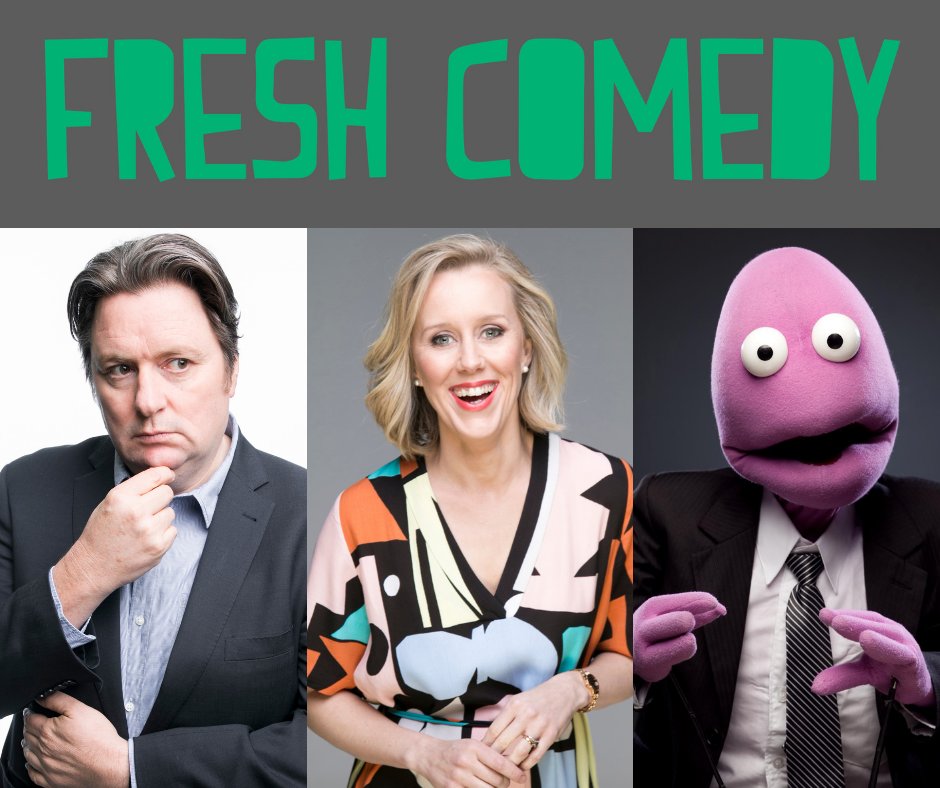 A fabulous lineup of laughs on opening night of Festivale with Fresh Comedy!

Dave O'Neill, Claire Hooper and Randy together with your MC Stewart Bell.

festivale.com.au/tickets

#FestivaleAUS #DiscoverTasmania #freshcomedy #northerntasmania #daveoneill #clairehooper #randy