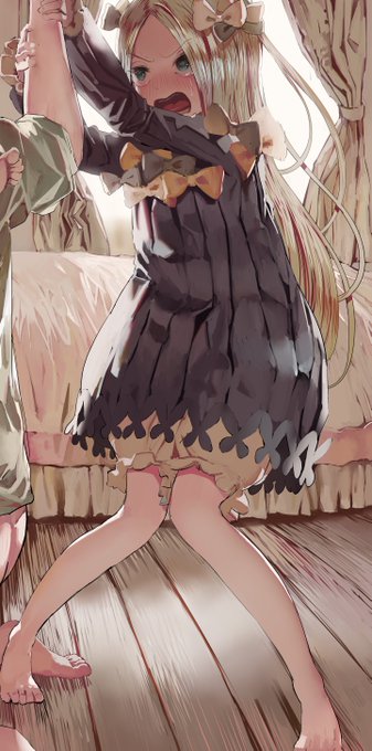 友達を助けようとしてる、アビゲイルちゃん。 