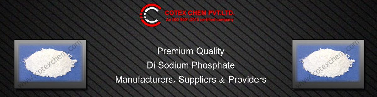 PvtChem's tweet photo. Di Sodium Phosphate
Di-sodium Phosphate is obtained when a solution of phosphoric acid is reacted with caustic soda, until the higher PH is obtained.
Read More About Our Product
https://t.co/EA5dUYAKEs https://t.co/bEyFi47MEq