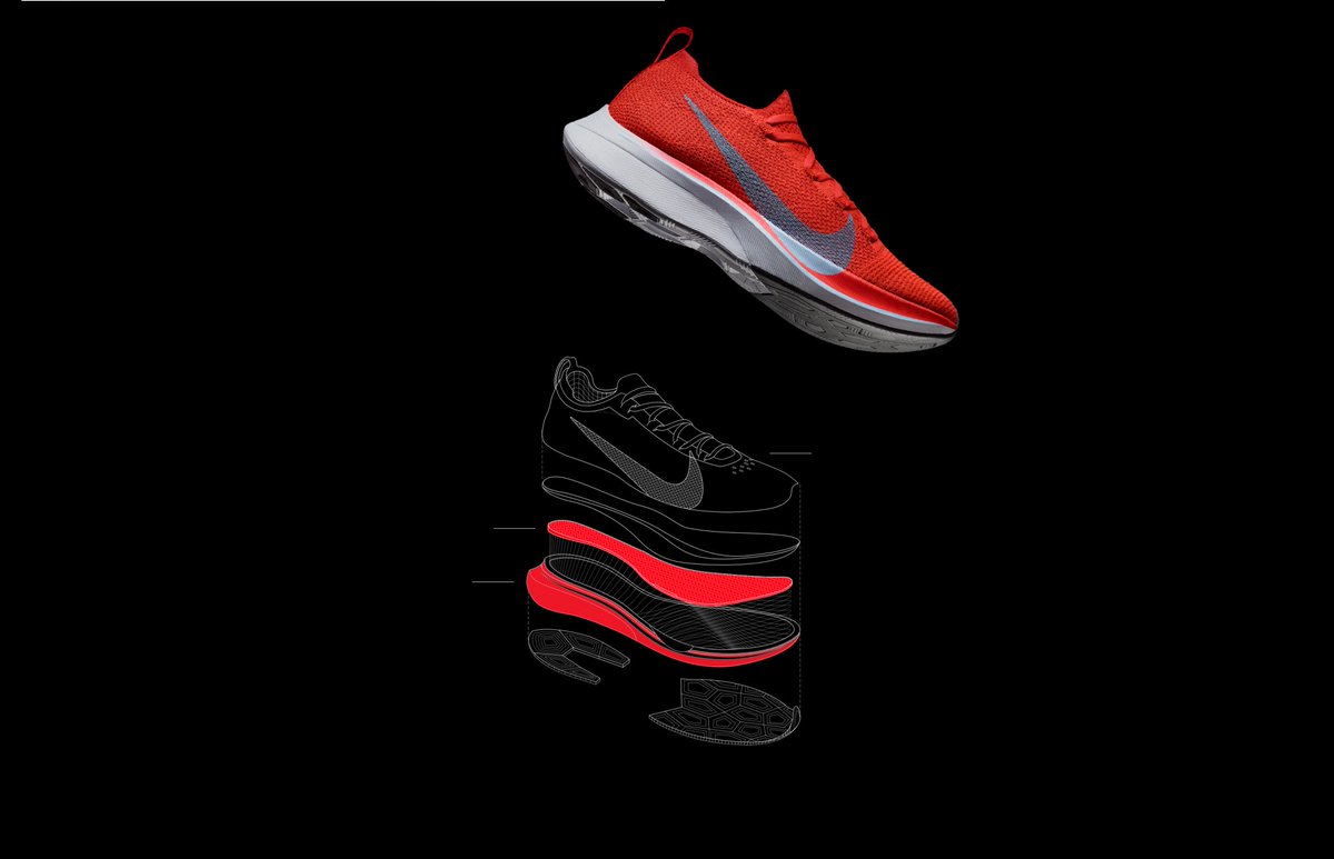 Runedia's tweet photo. ¿Por qué las Nike Zoom Vaporfly 4% están revolucionando el mercado?
Nuevo artículo sobre las Nike Vaporfly 4%, a debate 🔥🔥🔥.
En este caso, lo que dice la ciencia.
Nos lo cuenta, Albert Casas, podólogo deportivo experto en biomecánica
https://t.co/Tca0Wl5t5E https://t.co/6eUYDvRwIv