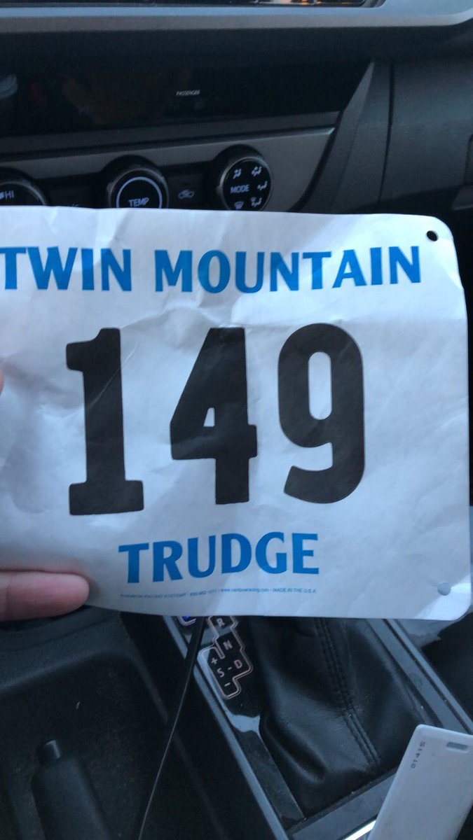 smasbelljh's tweet photo. Tho wouldn’t wanna do the #twinmountaintrudge #trailrunning ##trailrun https://t.co/bxO4qr16yQ