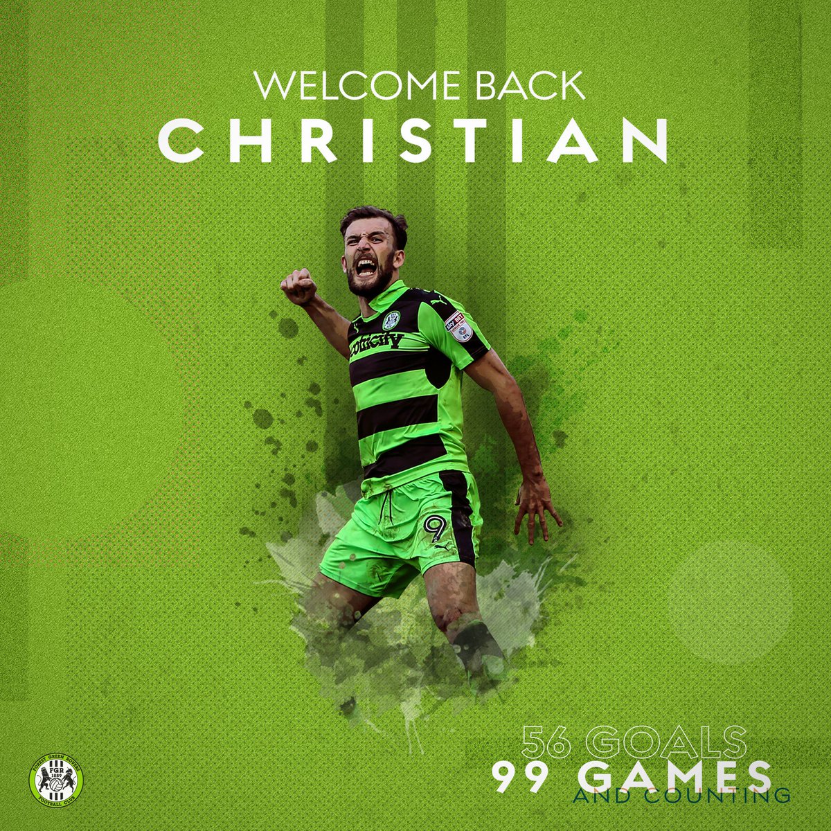 FGRFC_Official's tweet photo. He's back at FGR, on the bench and could make his 100th appearance for the club today!
Join us in a big welcome back to @Chris_Doidge!
#56andcounting #WeAreFGR https://t.co/am141yDUGo