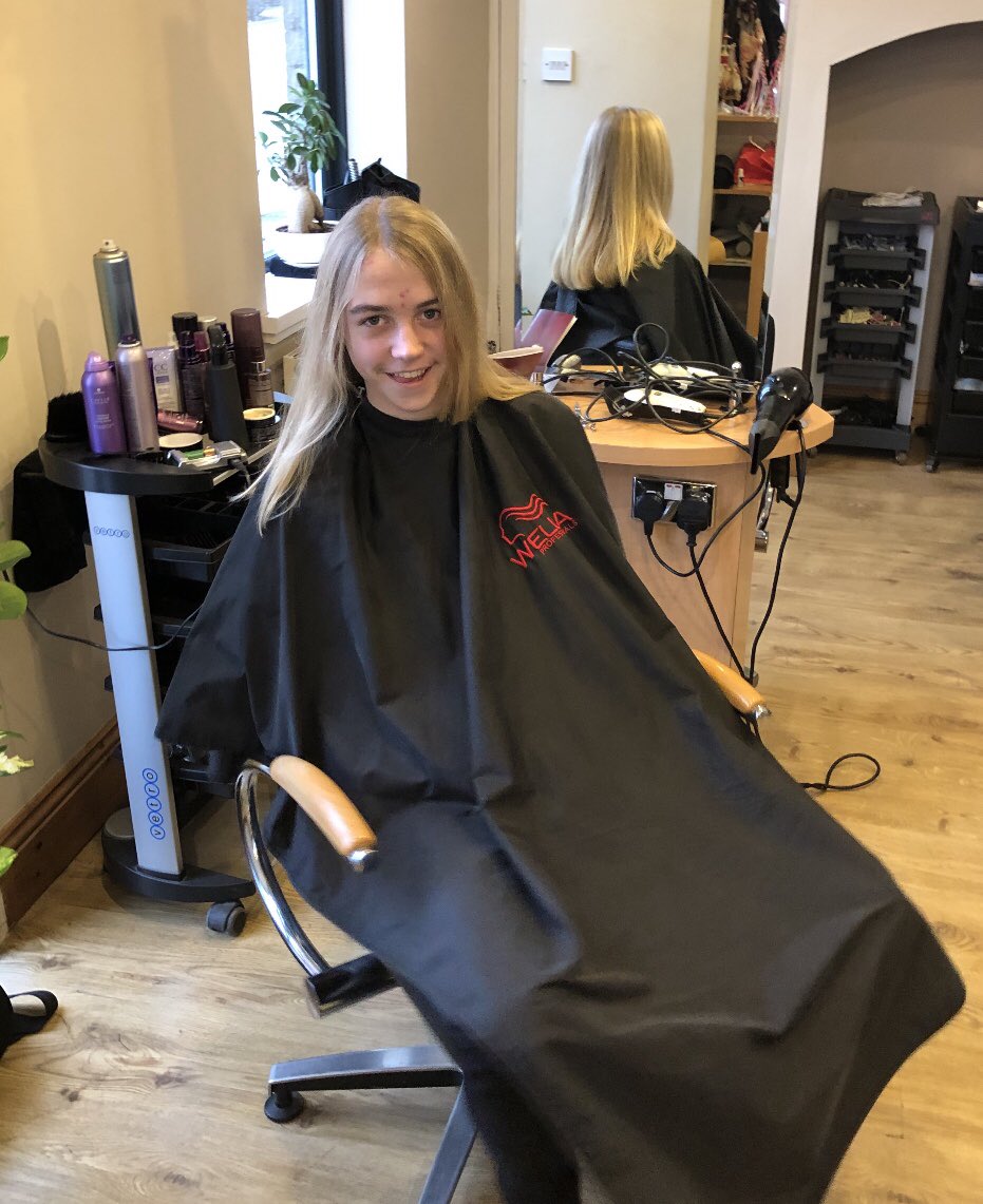 ottleyoconnor's tweet photo. @Wardle_Academy We’re very proud of him too...here is the ‘before’ photo!
#DramaticChange @LPTrustUK #LittlePrincessTrust https://t.co/6fSnEUfu9p
