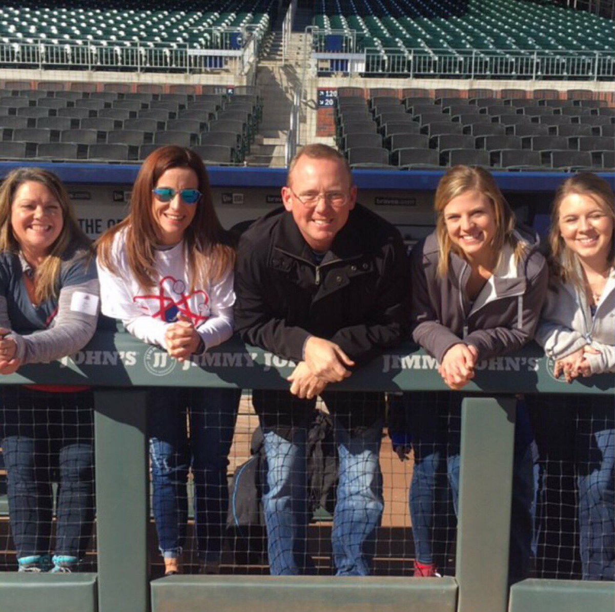BWsto's tweet photo. Best professional development ever! @sciencebaseball @Braves @MillCreekCCSD https://t.co/po6ofpQCW1
