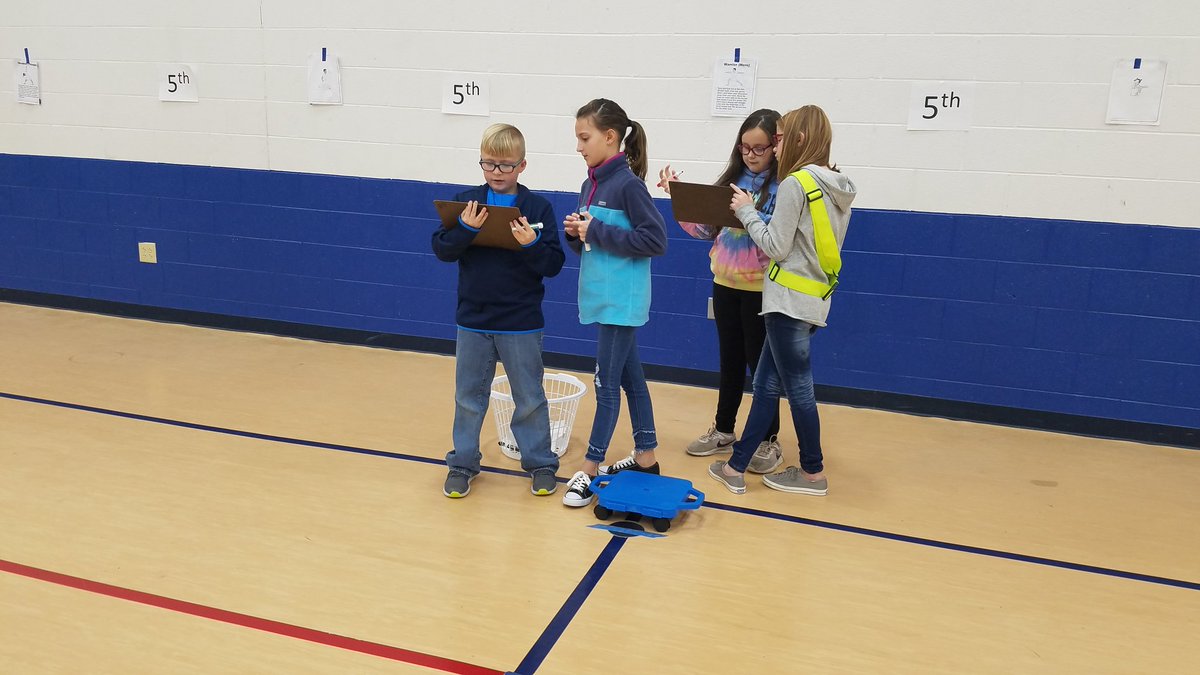 TeacherStacey3's tweet photo. Fractions Hungry Hungry Hippos review. Teams answered questions to earn time to gather as many balls as they could. What a great end to our unit! #nescougars #scps https://t.co/DOWN3a5p0O