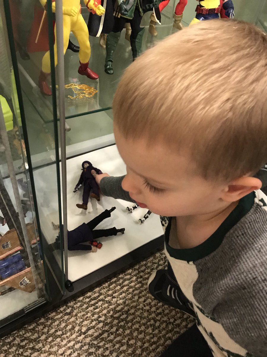 CobraShadowJoes's tweet photo. What do we do when we go to bed on #fridays son? We wake up to play with toys the next day dad... #GIJOE #COBRA @NECA_TOYS @mezcotoyz #kids #Saturday #nothingisofflimits #fear https://t.co/ule2yOOLjY