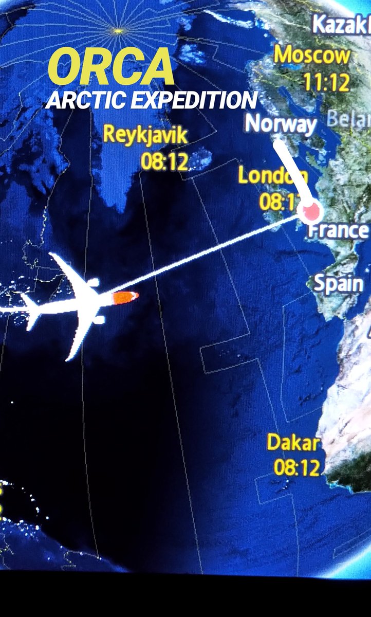 spunco's tweet photo. En route to the North Pole #Tromsø for our first filming expedition of 2019 - stories on IG @spunco https://t.co/VcKh5ocNCh
