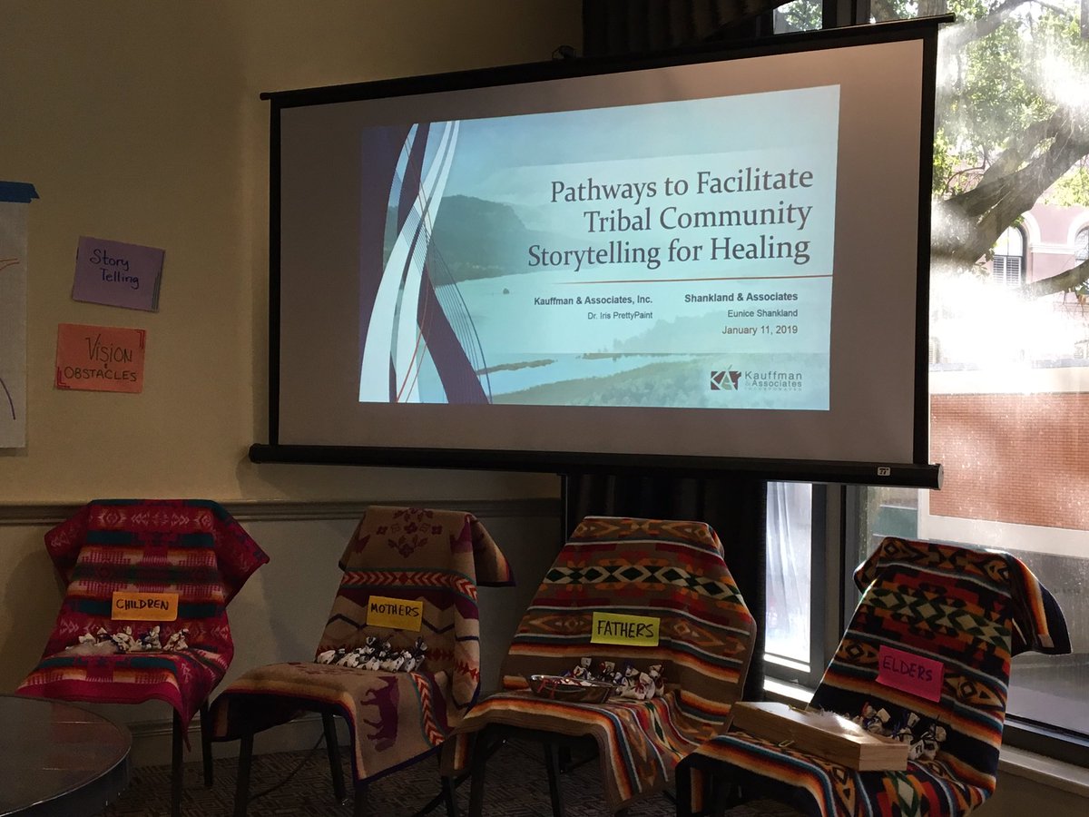 BarbaraJMacKay's tweet photo. Beautifully moving and informative session yesterday with Dr.Iris PrettyPaint (Blackfoot Tribal Nation) and Eunice Shankland #Topgathering https://t.co/B9o4564v2Y