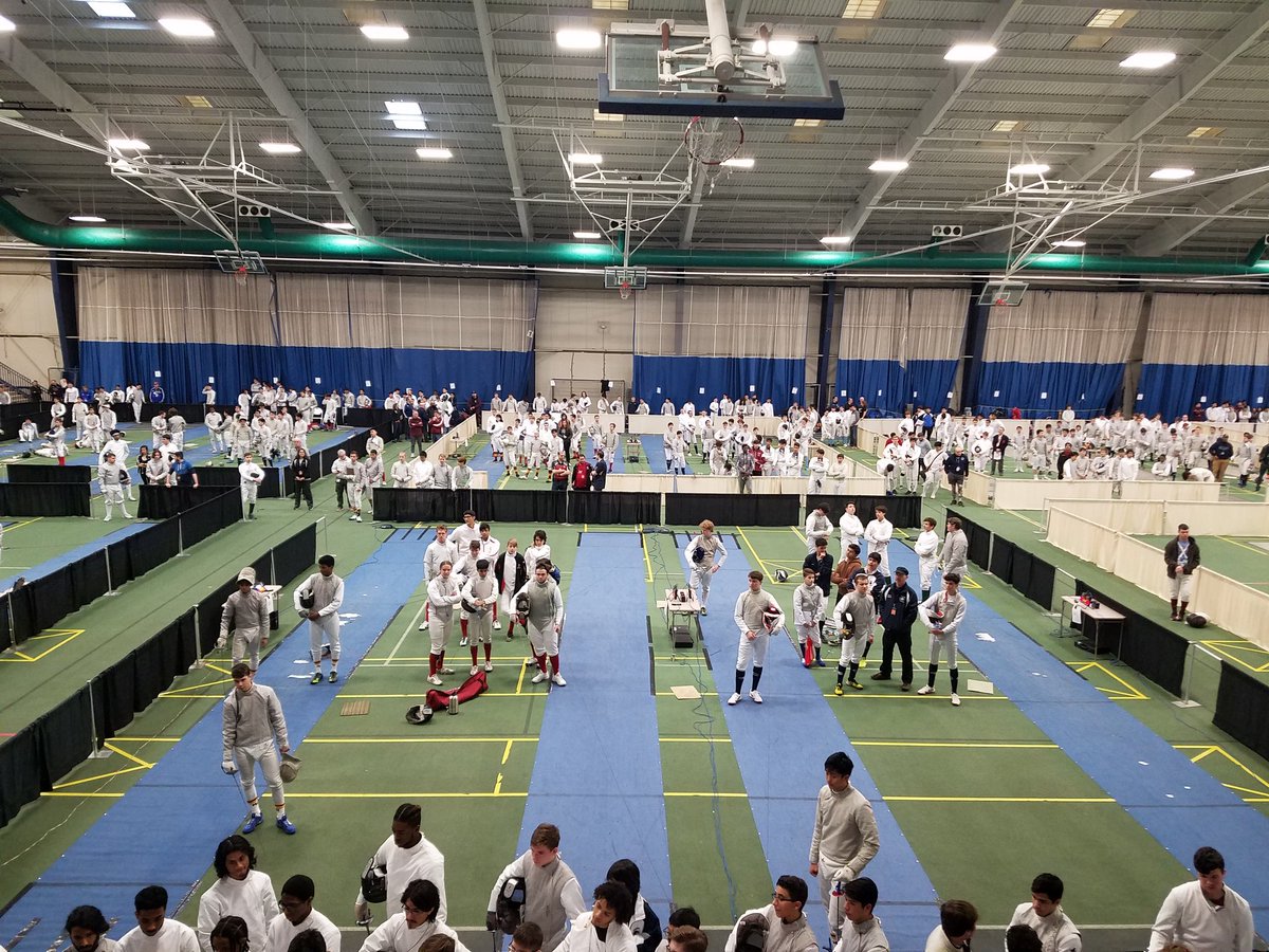 Athletics_CHS's tweet photo. Today the Chatham Boy's Fencing team takes part in the largest high school fencing tournament in the world at Drew University - The #Cetrulo Tournament. https://t.co/lBXd336H3u