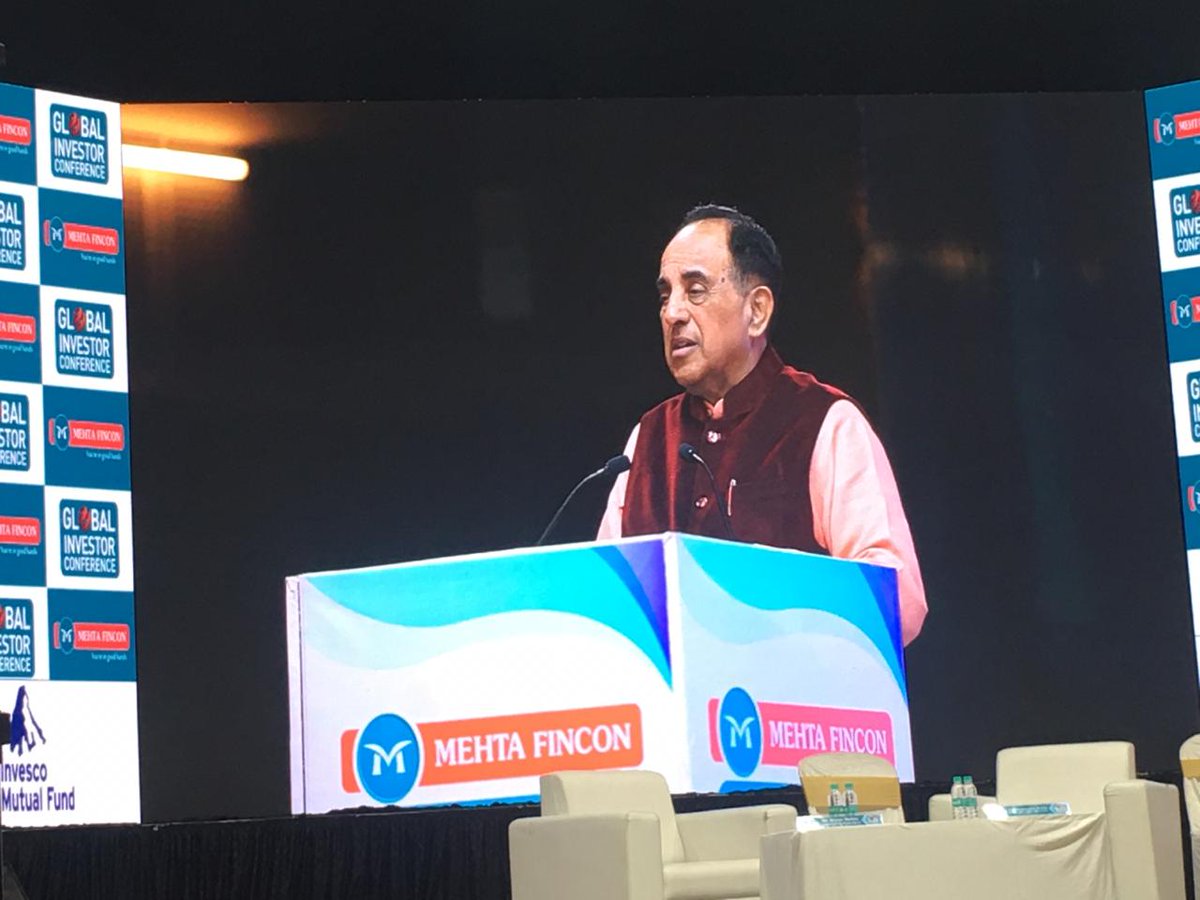 AnkitMishra009's tweet photo. @Swamy39 Dr Subramanian Swamy at Surat at the Global Investors Conference
@jagdishshetty
.@vhsindia
@MadhyaVhs
@vhs_karnataka
@VHS_Delhi_NCR https://t.co/YuLc0eRzfN