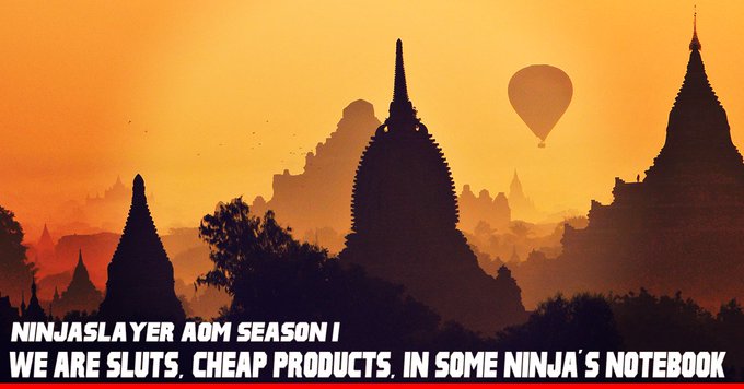 ニンジャスレイヤー Ninja Slayer Njslyr 全年01月12日 Twilog